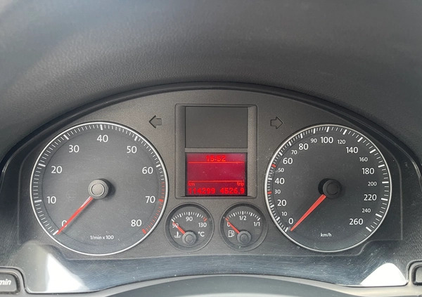 Volkswagen Golf cena 13500 przebieg: 114300, rok produkcji 2007 z Augustów małe 92